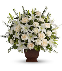 T216-1A  Loving Lilies and Roses Bouquet